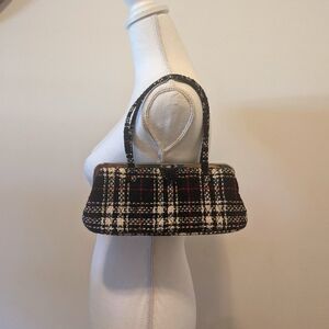 Vera Bradley vintage Tweed clutch